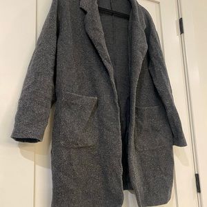 ZARA Grey Long Coat